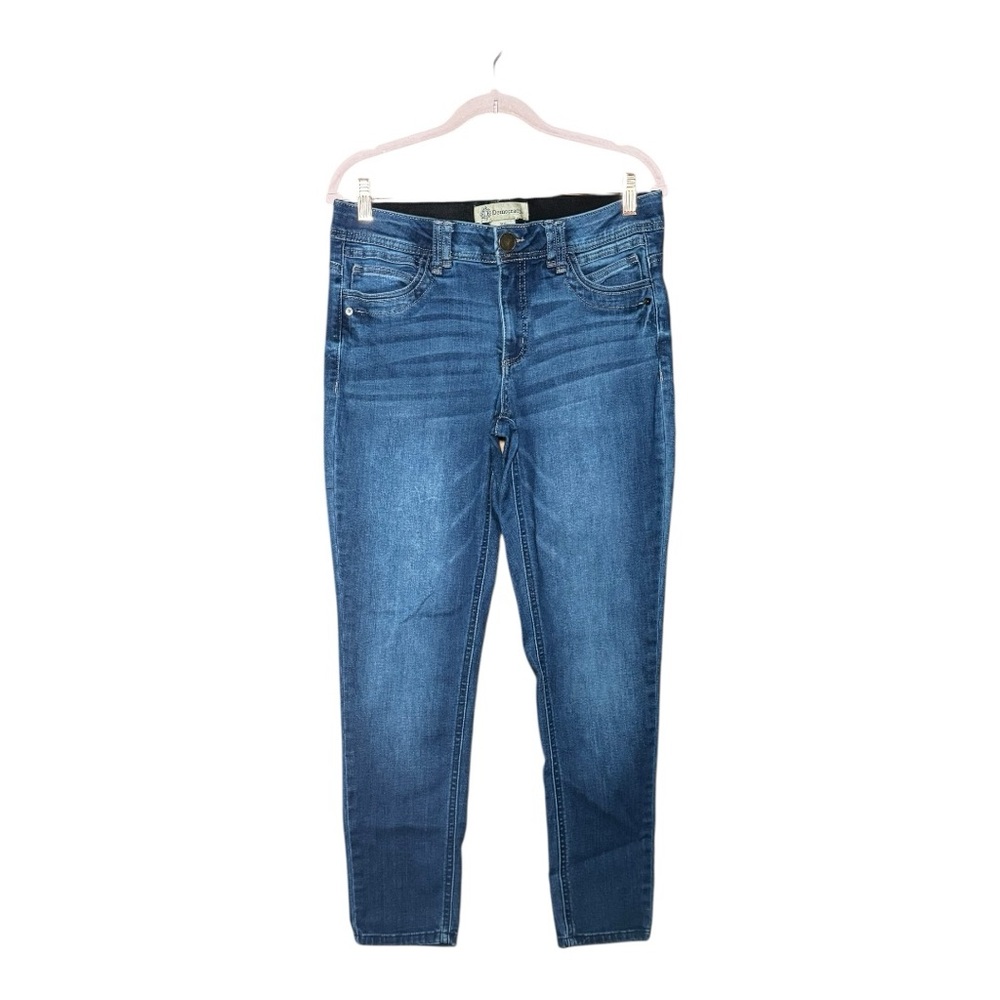 DEMOCRACY Ab Technology Blue Skinny Jeans with Stretch 8